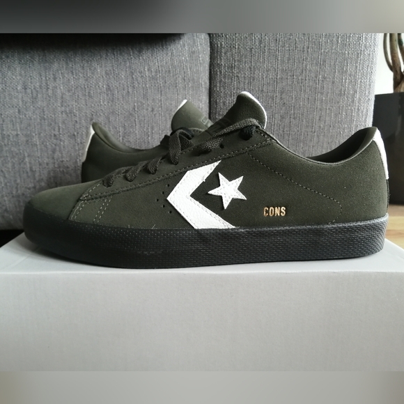 Converse Vulc Pro Size 8 Men Olive Green. New With Box. - Picture 2 of 10